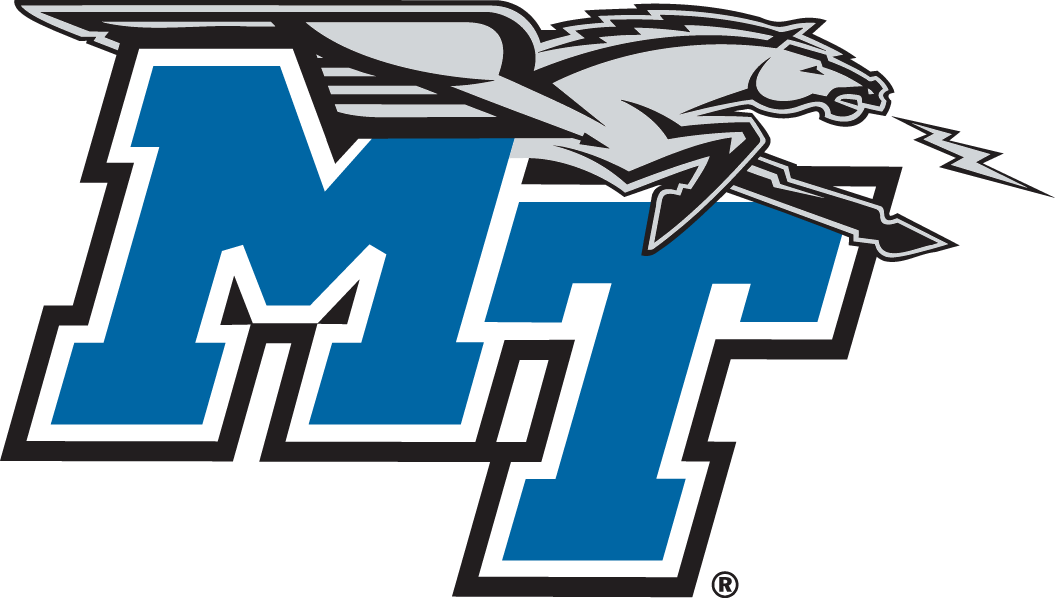 Middle Tennessee Blue Raiders T shirt DIY iron-ons